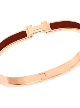 H手镯送H锁骨链项链轻奢小众精致