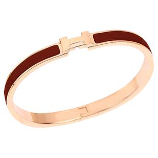 CAMIERY小H手镯轻奢小众精致送锁骨链项链女款叠戴高级感时尚手镯