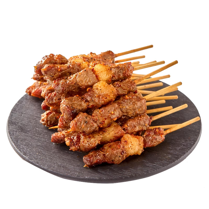 【阳坊涮肉】黑椒牛肉串烧烤食材空气炸锅牛肉小串