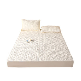 床笠罩四季通用纯棉学生宿舍单人全包防水隔尿2025新款90x190cm