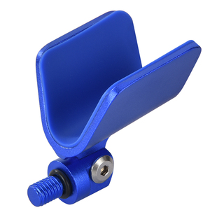 竞技炮台支架头自动回弹架杆前叉蝴蝶头黑坑竿架羊角头大物支架头