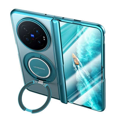陆宣适用vivoxfold6手机壳xfold6折叠屏保护套磁吸腕带支架透明磨砂vivoFold6壳膜一体中轴镜头全包外壳女男