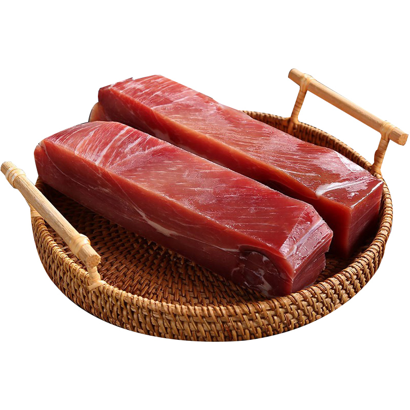 老朱正宗金华火腿纯肉陈腿中上方去骨500G包装浙江特产中秋送礼