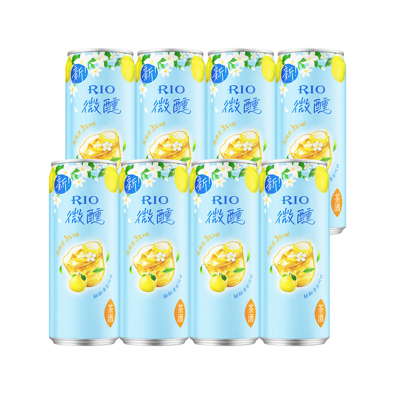 RIO预调鸡尾酒微醺330ml*8罐