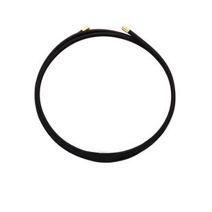 吸金绳磁力黄金路路通皮绳配件黑绳磁吸项链吊坠绳项链绳玉坠挂绳