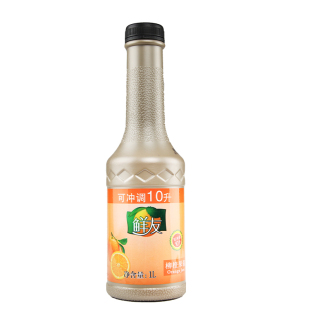 产地鲜友柳橙汁橙汁饮料浓缩果汁果味浓浆奶茶店使用原料果酱