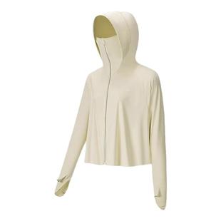 ohsunny防晒衣女护手宽松防紫外线骑车户外短款超薄原纱透气云朵