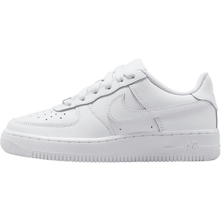 Nike/耐克官方正品Air Force 1 LE GS女子大童缓震板鞋FV5951-111