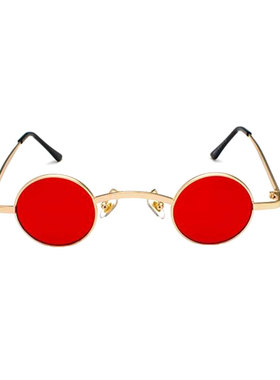 室友同款圆形张俪原宿小框眼镜