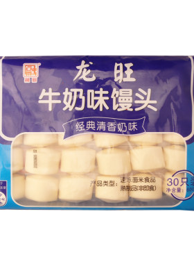 龙旺奶香馒头速冻馒头成都600g