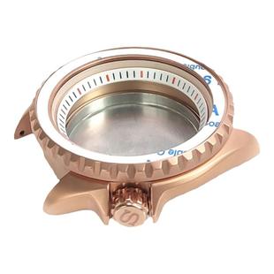 适合精工5号新SRPD SKX007 009磨砂表壳套装不锈钢后盖表圈表配件