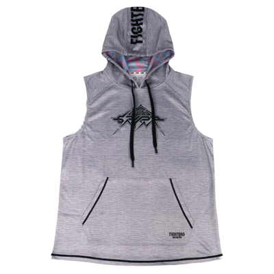 FIGHTBRO飞特氏无袖连帽女背心