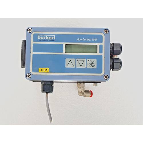 BURKERT Side Control 1067 Positioner 24 VDC Single Acting Ac