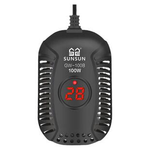 森森乌龟加热棒低水位迷你龟缸电加热器自动恒温鱼缸加温棒过冬器