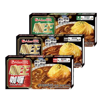 好侍日式咖喱超辣咖喱块90g*3盒