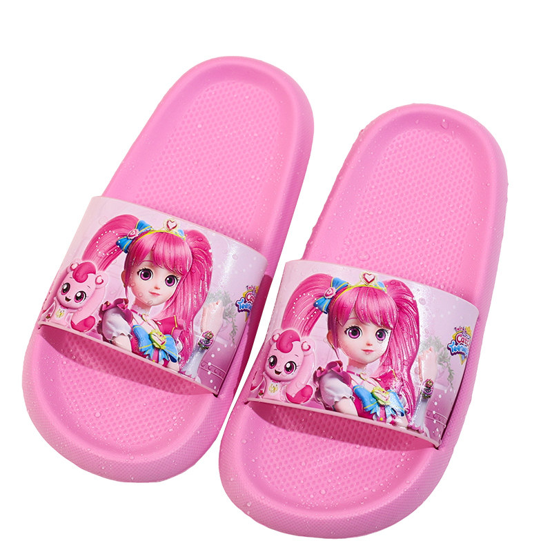 奇妙萌可女童拖鞋新款防滑夏季