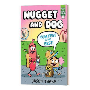 努格特和狗 英文原版 Nugget and Dog 好吃的节日 分级阅读 漫画版  Ready-to-Read Graphics Level 2 英文版 进口英语原版书籍