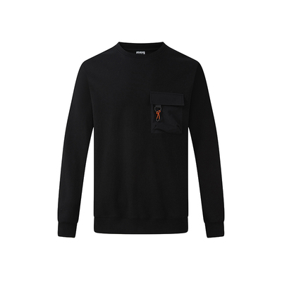 PONY波尼春季新品男子简约长袖休闲运动卫衣套衫251M2GS02