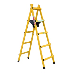 梯子家用人字梯工程专用工程加厚加粗碳钢行走梯钢炭折叠行走步梯