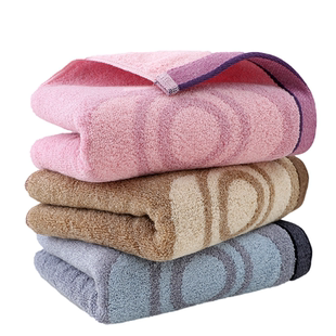 洁丽雅纯棉毛巾家用全棉吸水女男士擦头发洗脸洗澡情侣加厚不掉毛