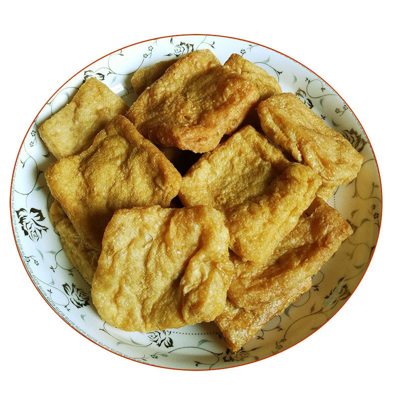 江西修水土特产上庄烟熏豆腐干传统手工石磨油豆腐泡腊豆腐干500g
