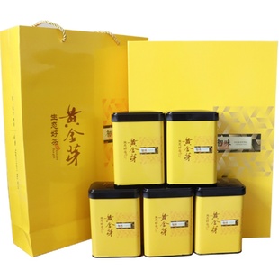 茶二叔2025年正宗安吉黄金芽茶叶250g新茶白茶茶叶特级高档礼盒装