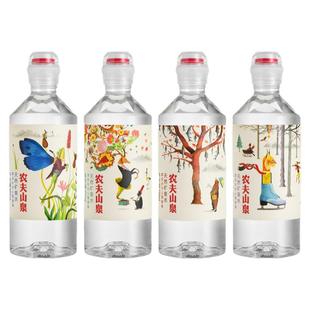 农夫山泉矿泉水400ml*6瓶装运动盖学生水源自长白山饮用水整箱