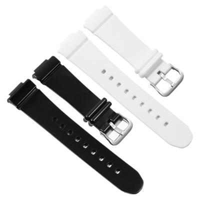 纪爵仕卡西欧BGA硅胶手表带女生