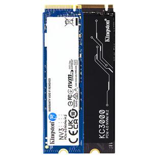 金士顿KingstonNV3/KC3000 1TB 2TB M.2笔记本电脑台式机固态硬盘