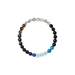 黄曦彦同款SCHAWLOW肖洛-八风系列水 青晶石海蓝宝手链手串男女