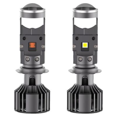 石栏UY125摩托车透镜大灯专用H4