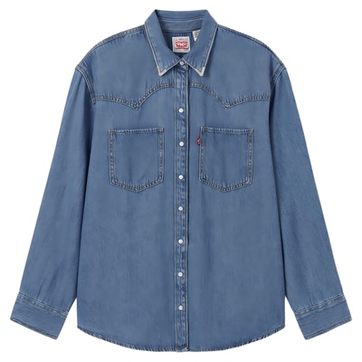 Levi's李维斯女士复古牛仔衬衫