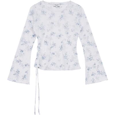 VeroModa碎花短款T恤