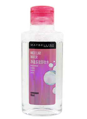 美宝莲净澈多效卸妆水95ml中小样清洁补水卸妆液卸除防晒隔离彩妆