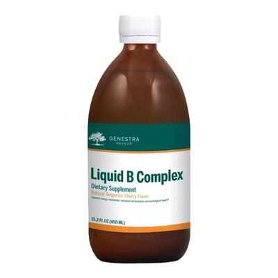 加拿大 Genestra Liquid B Complex综合维生素B口服液 450mL