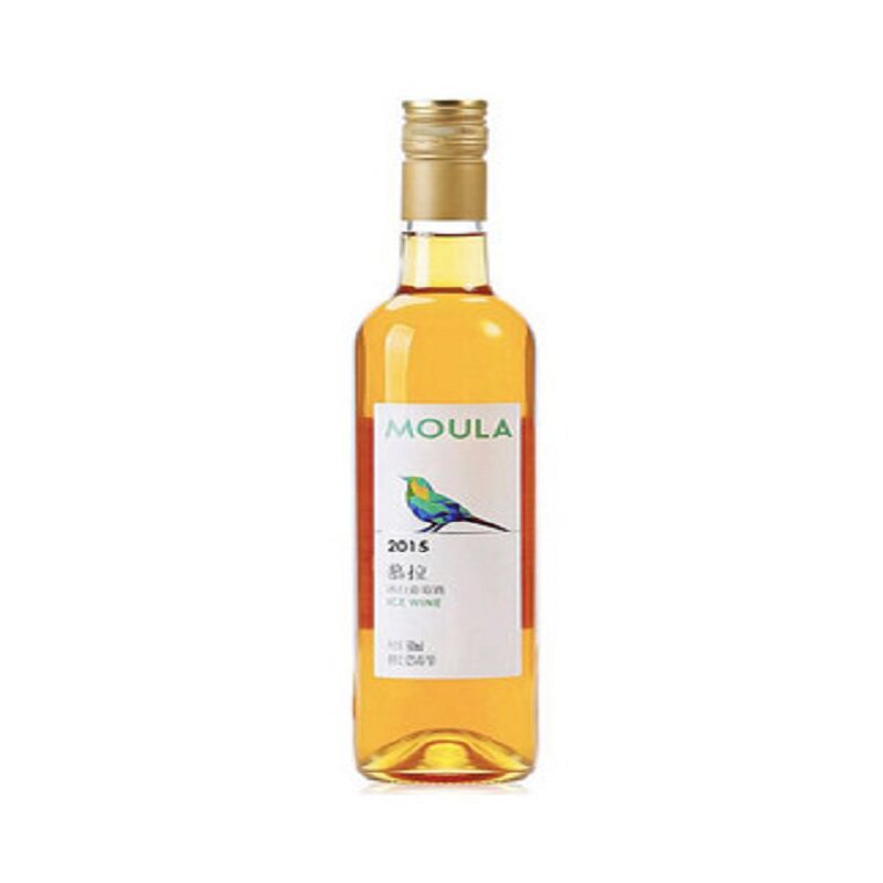MOULA慕拉冰红葡萄酒双只装冰酒甜酒水果酒赤霞珠红酒甜型国产酒