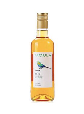 MOULA慕拉冰红葡萄酒双只装冰酒甜酒水果酒赤霞珠红酒甜型国产酒