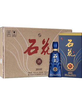 湖北浓香型白酒石花500ml42度