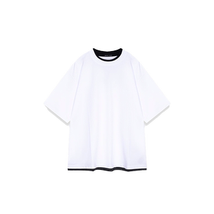 NUMERALS T恤男夏季圆领简约城市运动网球风休闲短袖178593