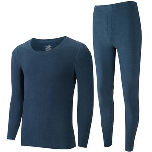 德绒自发热男士保暖内衣男无痕恒温秋裤加绒秋衣裤套装保暖衣冬季