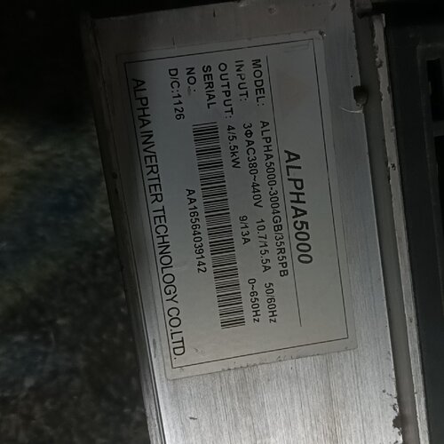询价-变频器，ALPHA5000-3004GB/35R5PB