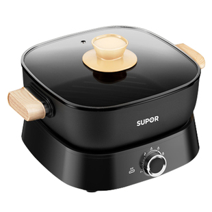 苏泊尔电火锅鸳鸯锅多功能电锅家用分体式电煮锅火锅专用锅烧烤