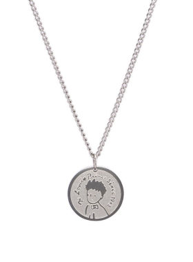 钛钢情侣ins不掉色时尚风吊坠