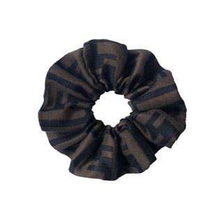 jill大姐姐同款ff字母发圈中古vintage老花大肠圈头饰发绳扎皮筋