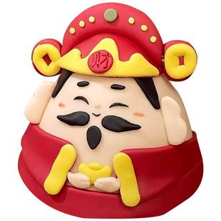 2026新年马年馒头福发财马财神爷花糕花样花馍花饽饽手工山东年货