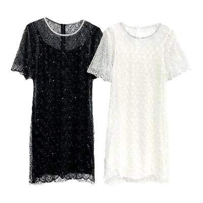 黑色长裙修身优雅时尚高级