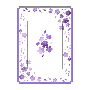 亚克力谷美卡框【糖匣】花影集米哈游拍立得立牌收纳4寸小卡卡砖