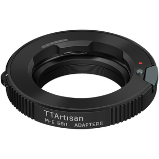 铭匠光学M-E 6Bit转接环适用徕卡福伦达VM镜头转接索尼 E卡口