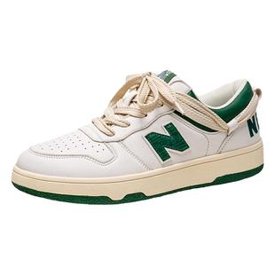 新百伦男鞋官方正品情侣鞋小白鞋板鞋2026新款休闲运动鞋透气女鞋