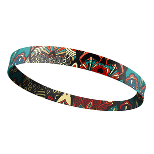 羽毛球发带女健身吸汗头带止汗带夏季跑步运动防汗护额头导汗带男